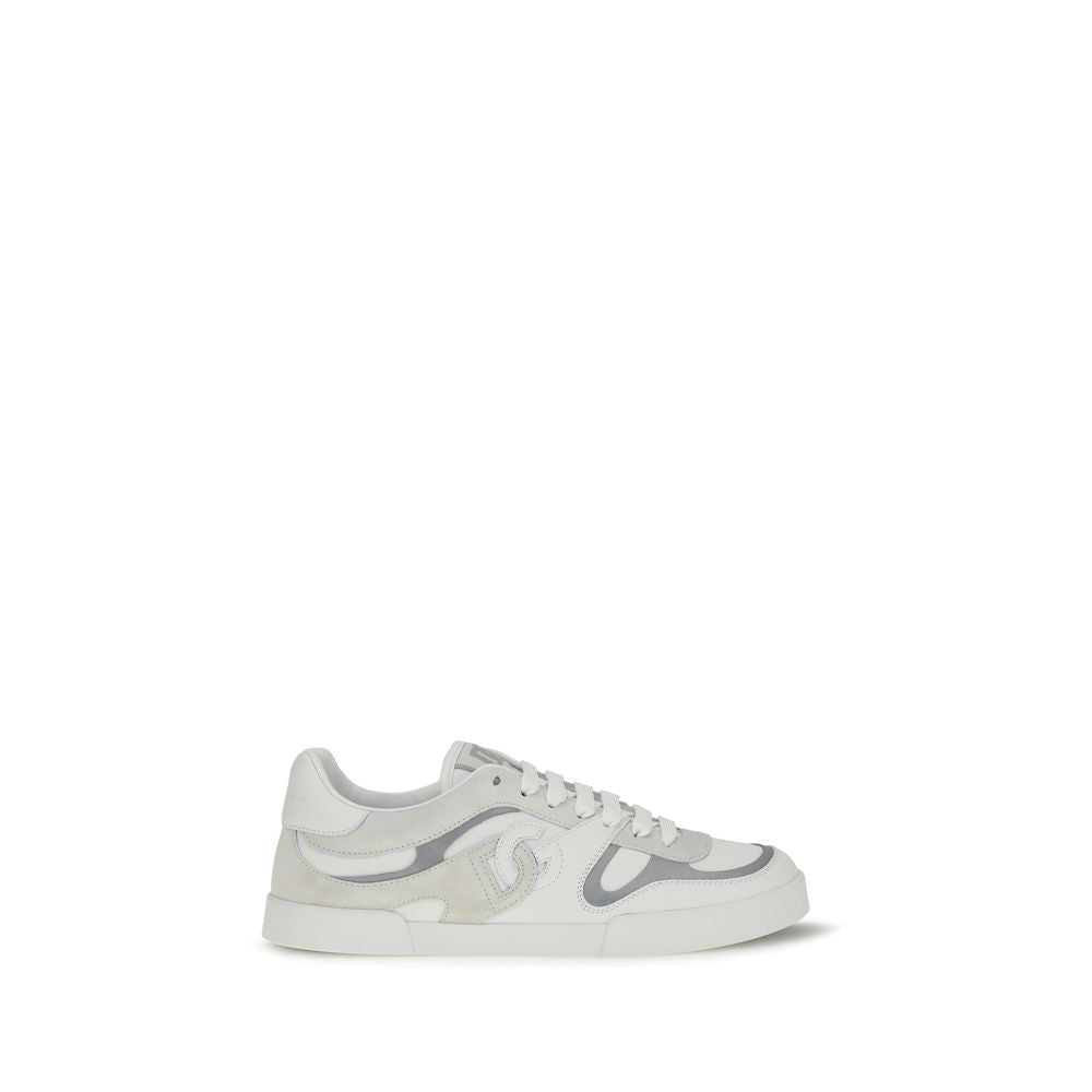 Baskets Dolce & Gabbana homme Portofino en cuir de veau blanc – DO-CS2477A08678L853