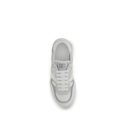 Baskets Dolce & Gabbana homme Portofino en cuir de veau blanc – DO-CS2477A08678L853