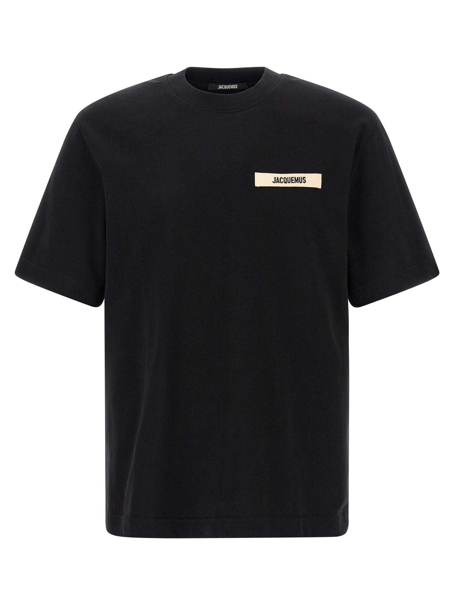 Jacquemus Black Cotton T-Shirt