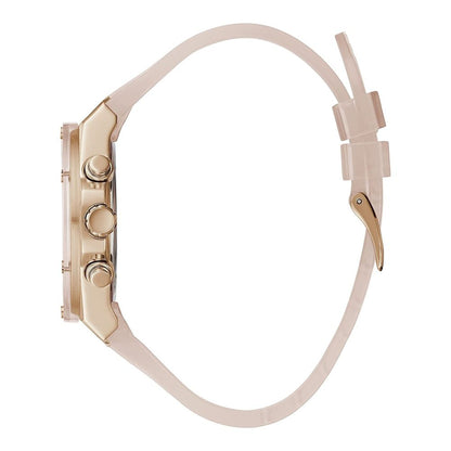 Guess Multicolor Rubber Dress Watch