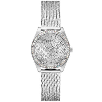 Guess Gray Stainless Steel Dress Watch