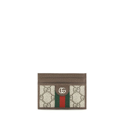 Gucci Brown Fabric Wallet