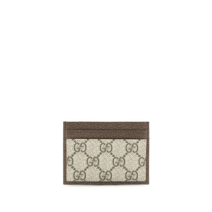 Gucci Brown Fabric Wallet