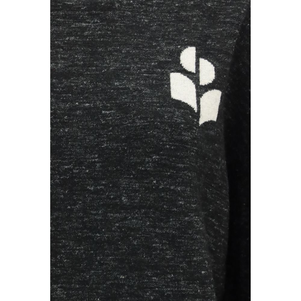 Pull Isabel Marant Étoile femme Atlee en coton noir – MA-PU0007FBD3L05E01BK