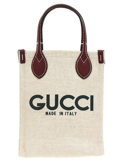 Gucci Beige Polyethylene Handbag
