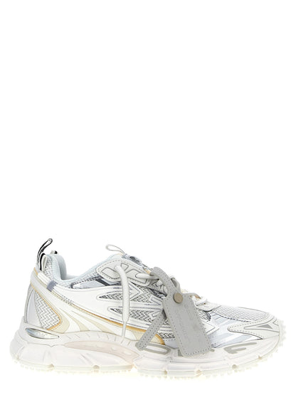 Off-White White Polyethylene Athletic Sneakers