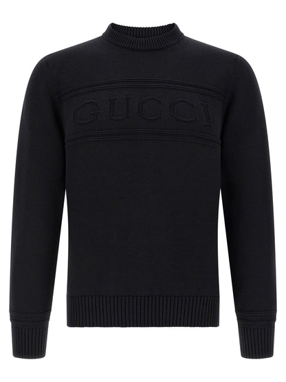 Gucci Black Cotton Cardigan