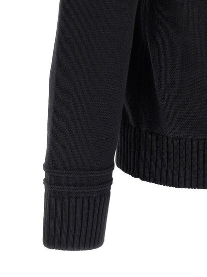 Gucci Black Cotton Cardigan