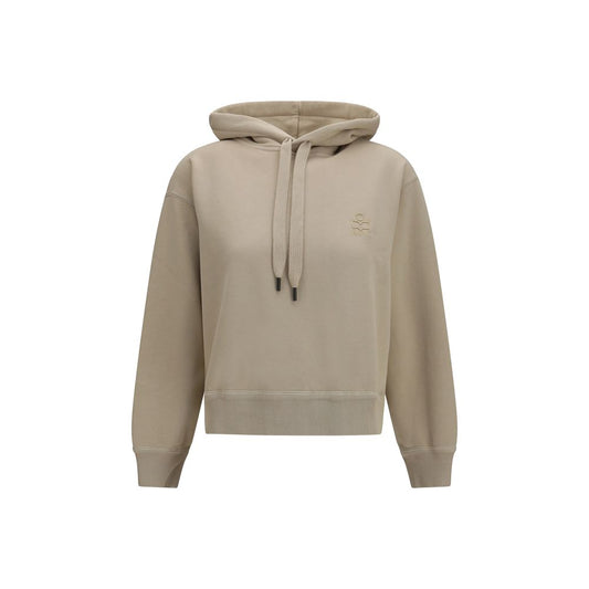 Sweat à capuche Isabel Marant Étoile femme Salmy en coton beige – MA-SW0200FAD1M06E23SD