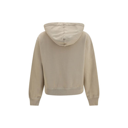 Sweat à capuche Isabel Marant Étoile femme Salmy en coton beige – MA-SW0200FAD1M06E23SD