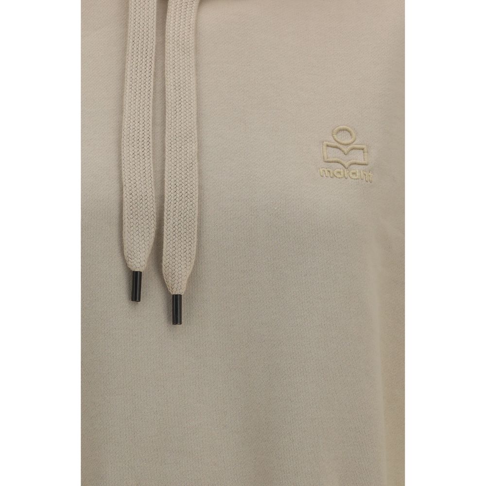 Sweat à capuche Isabel Marant Étoile femme Salmy en coton beige – MA-SW0200FAD1M06E23SD