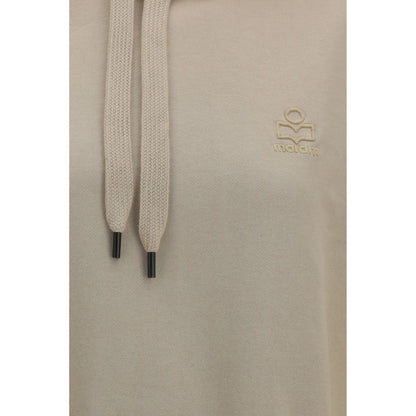 Sweat à capuche Isabel Marant Étoile femme Salmy en coton beige – MA-SW0200FAD1M06E23SD