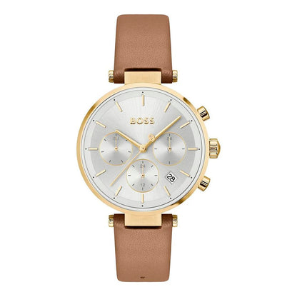 Hugo Boss Brown Leather Dress Watch