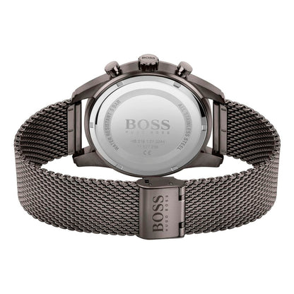 Hugo Boss Gray Stainless Steel Dress Watch