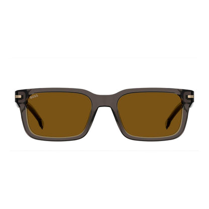 Hugo Boss Gray Acetate Sunglasses