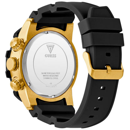 Guess Black Synthetic Sport Watch