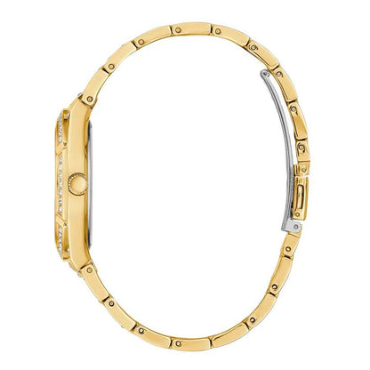 Guess Gold Stainless Steel Dress Watch