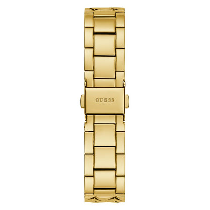 Guess Gold Stainless Steel Dress Watch