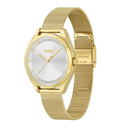 Hugo Boss Gold Stainless Steel Dress Watch