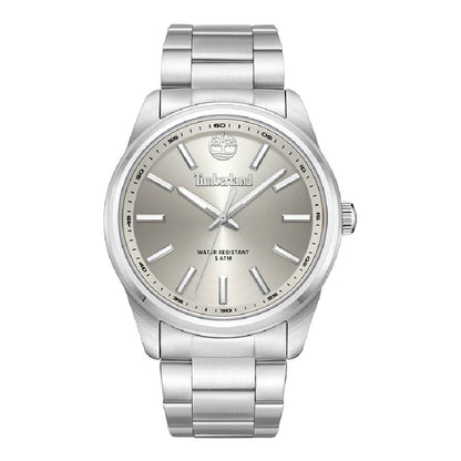Timberland Gray Stainless Steel Dress Watch