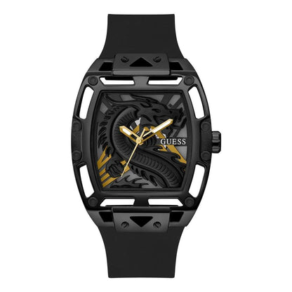 Guess Black Synthetic Dress Watch