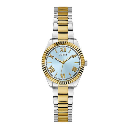 Guess Gold Stainless Steel Dress Watch