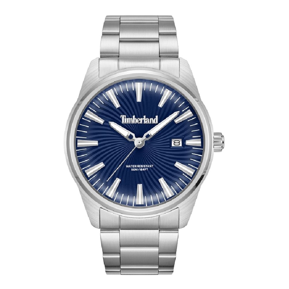 Timberland Gray Stainless Steel Dress Watch