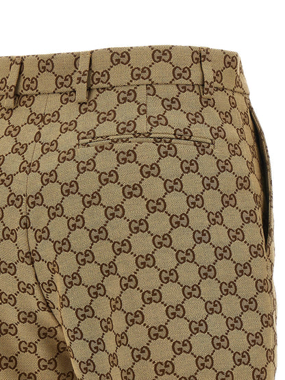 Gucci Beige Cotton Bermuda Shorts