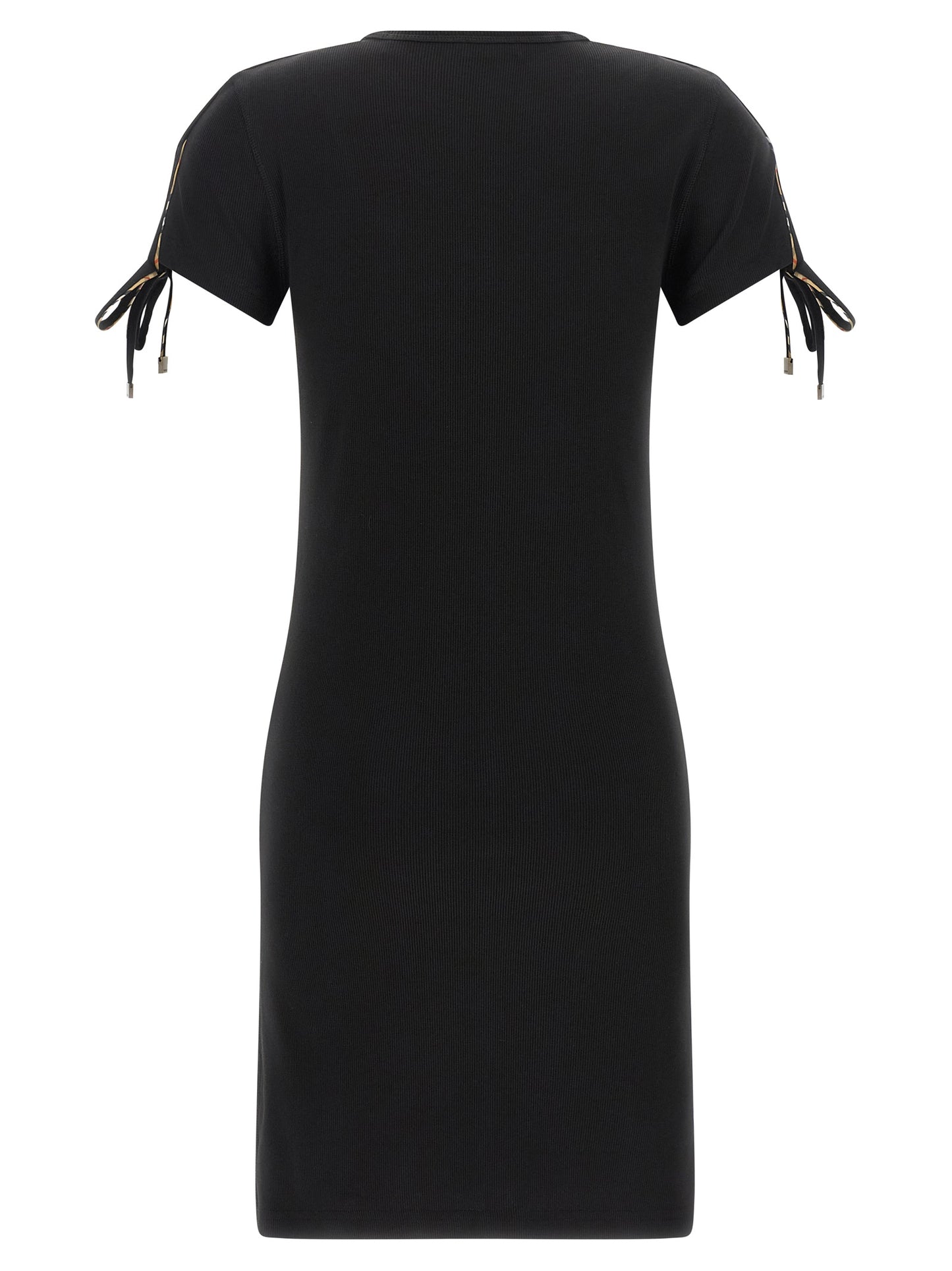 Burberry Black Cotton Short Dress