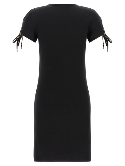Burberry Black Cotton Short Dress