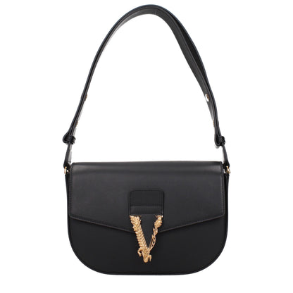 Sac à bandoulière Versace femme en cuir noir – VE15605242953993BT