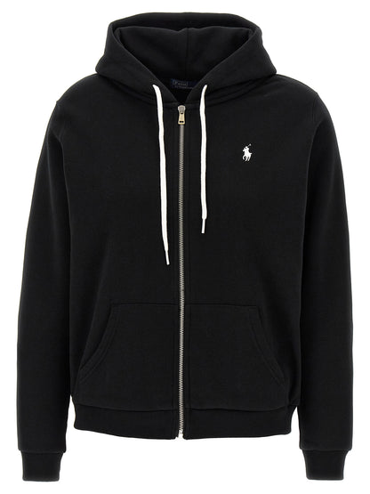 Polo Ralph Lauren Black Cotton Sweatshirt