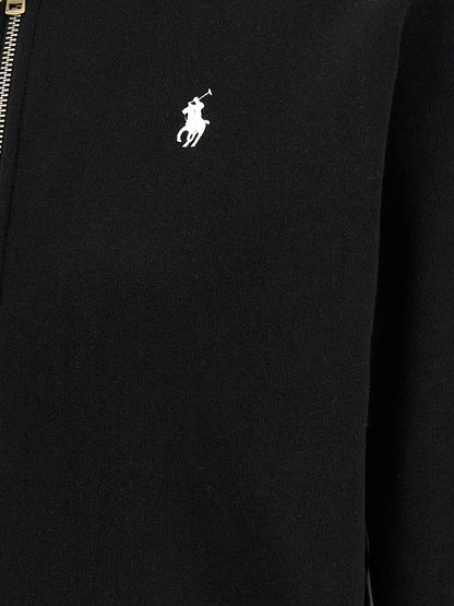 Polo Ralph Lauren Black Cotton Sweatshirt