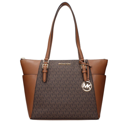 Sac à Bandoulière Michael Kors Cuir Marron Femme – Authentique | HBPS Fashion