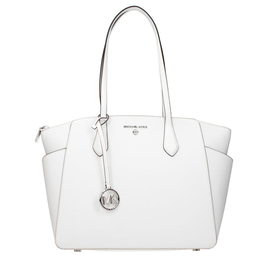 Sac à Bandoulière Michael Kors Blanc Cuir – Authentique | HBPS Fashion