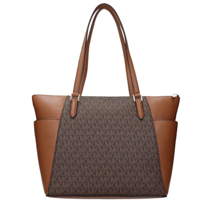 Sac à Bandoulière Michael Kors Cuir Marron Femme – Authentique | HBPS Fashion