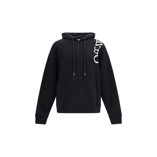 Sweat à capuche Off-White homme Vertical Bookish Skate en coton noir – OF-OMBB085F26FLE00O00001