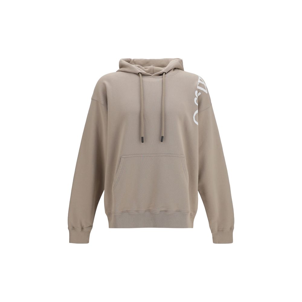 Sweat à capuche Off-White homme Vertical Bookish Skate en coton beige – OF-OMBB085F26FLE00O00031