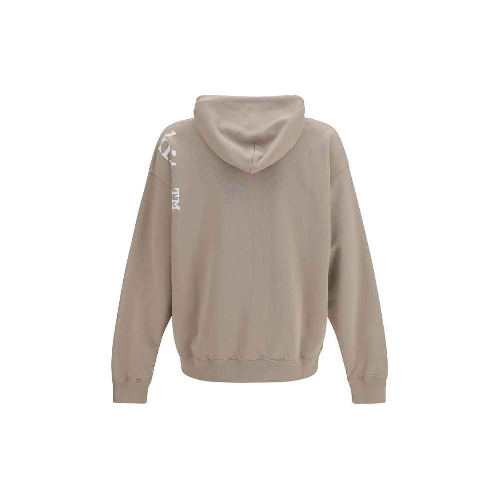 Sweat à capuche Off-White homme Vertical Bookish Skate en coton beige – OF-OMBB085F26FLE00O00031