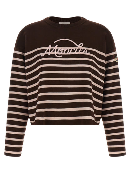 Moncler White Virgin Wool Cardigan