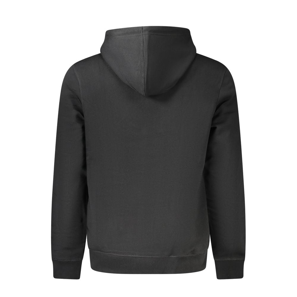 Sweat à capuche Hugo Boss homme en coton noir – BO-39725