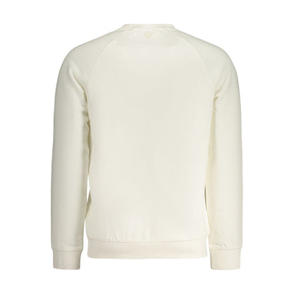 Sweat-shirt Guess Jeans homme en coton blanc – GU-46525