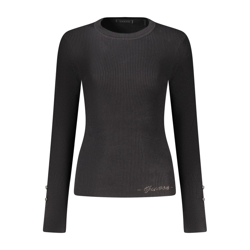 Pull Guess Jeans femme en viscose noir – GU-46519
