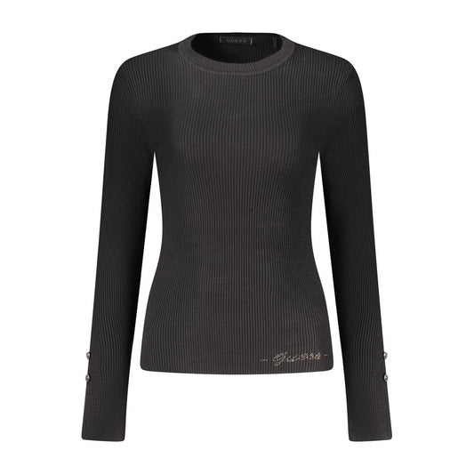 Pull Guess Jeans femme en viscose noir – GU-46519