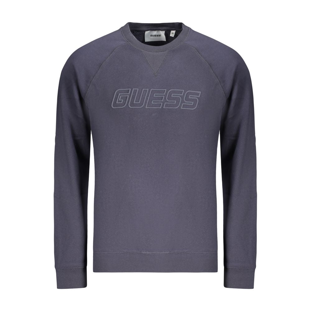 Sweat-shirt Guess Jeans homme en coton bleu – GU-46532