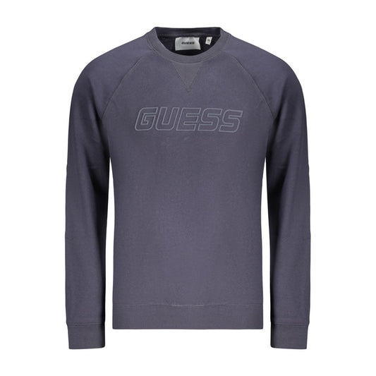 Sweat-shirt Guess Jeans homme en coton bleu – GU-46532