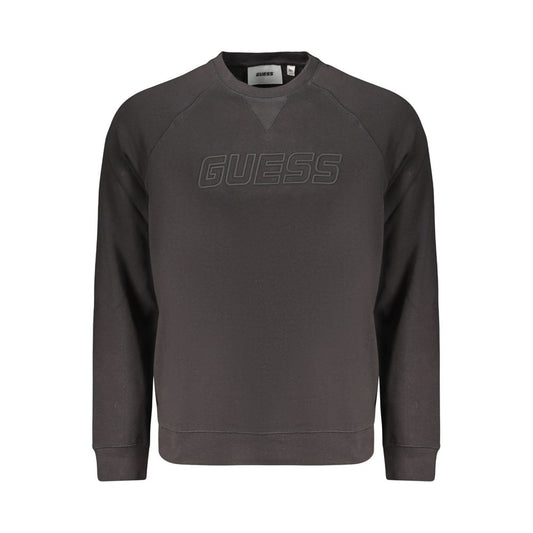 Sweat-shirt Guess Jeans homme en coton noir – GU-46548