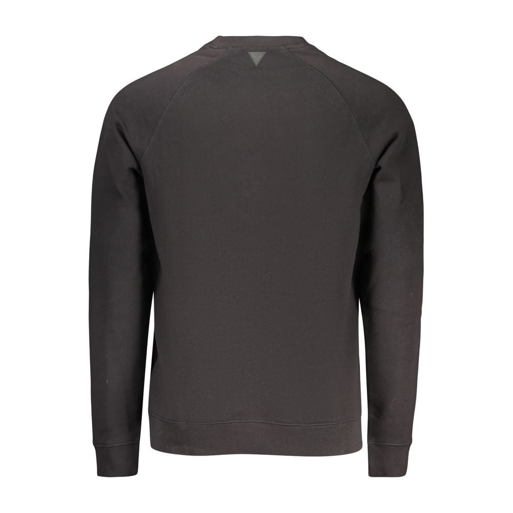 Sweat-shirt Guess Jeans homme en coton noir – GU-46548