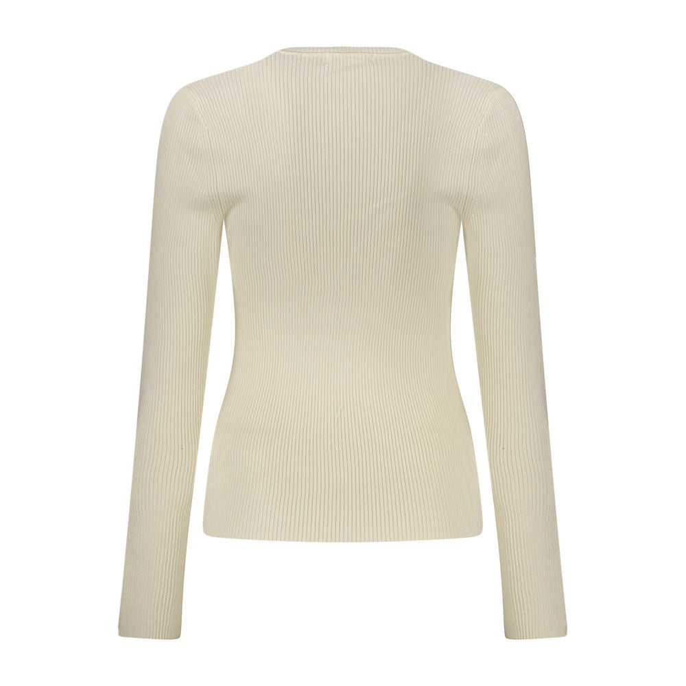 Pull Guess Jeans femme en viscose blanc – GU-46530