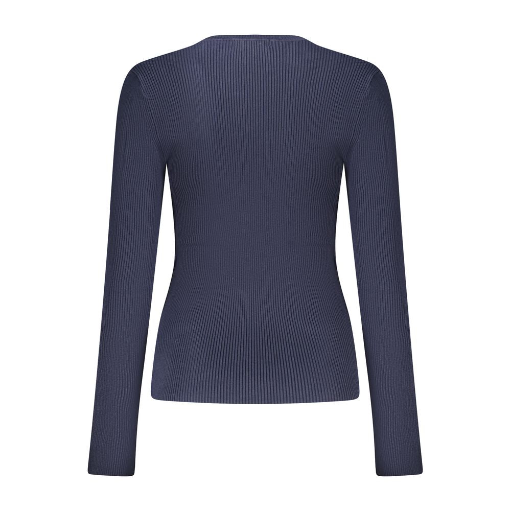 Pull Guess Jeans femme en viscose bleu – GU-46543